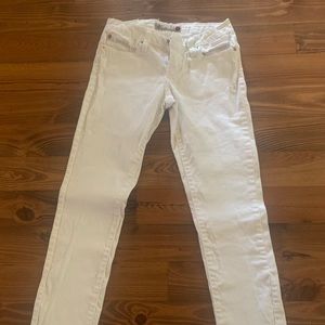 GJG White Denim Pants